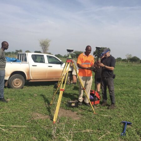 13.12.22 – Surveying the Tai-C collar location ahead of drill pad construction.

Successful drilling at Tai will accelerate exploration across both basins towards drill-ready status, expanding our portfolio of world-class, primary helium exploration assets.